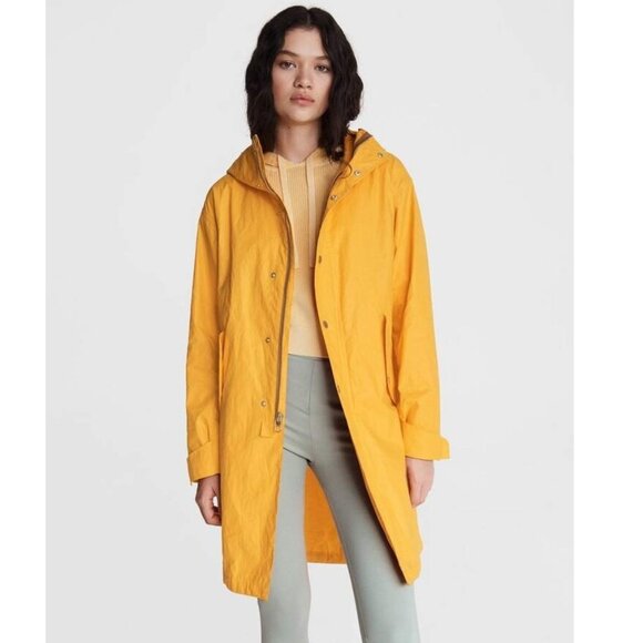 rag & bone Bolton Linen Hooded Rain Jacket Parka - Picture 3 of 16